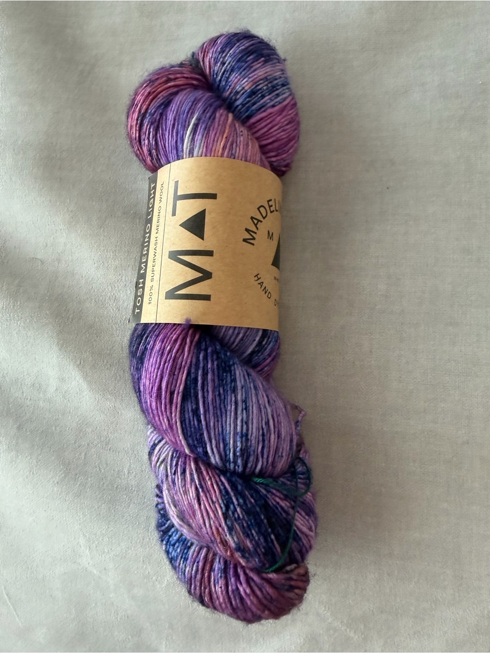 Madelibd Tosh Purple Multicolor Women’s Sweater Yarn - Madeline